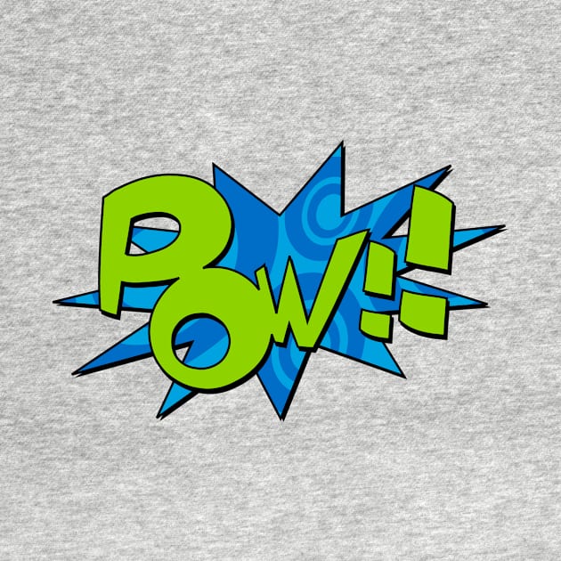 Pow Comic Book Design by markmurphycreative